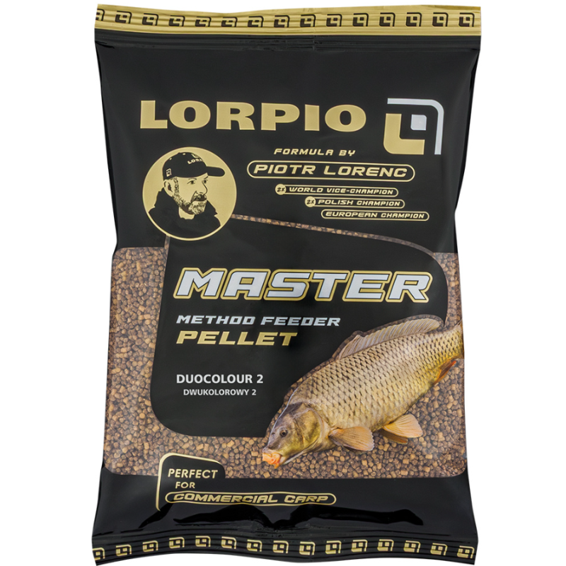 PELLET Lorpio MASTER DUOCOLOUR 700g - 2mm - Halibut PELLET Lorpio MASTER DUOCOLOUR 700g - 2mm - Halibut