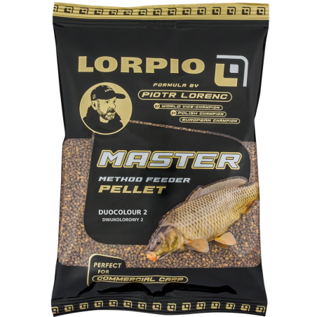 PELLET Lorpio MASTER DUOCOLOUR 700g - 2mm - Halibut