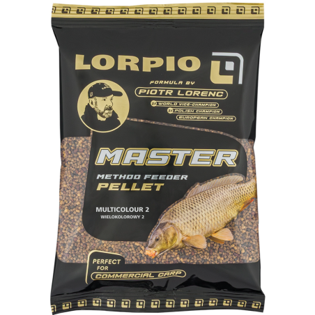 PELLET Lorpio MASTER MULTICOLOUR 700 g - 2mm -Halibut