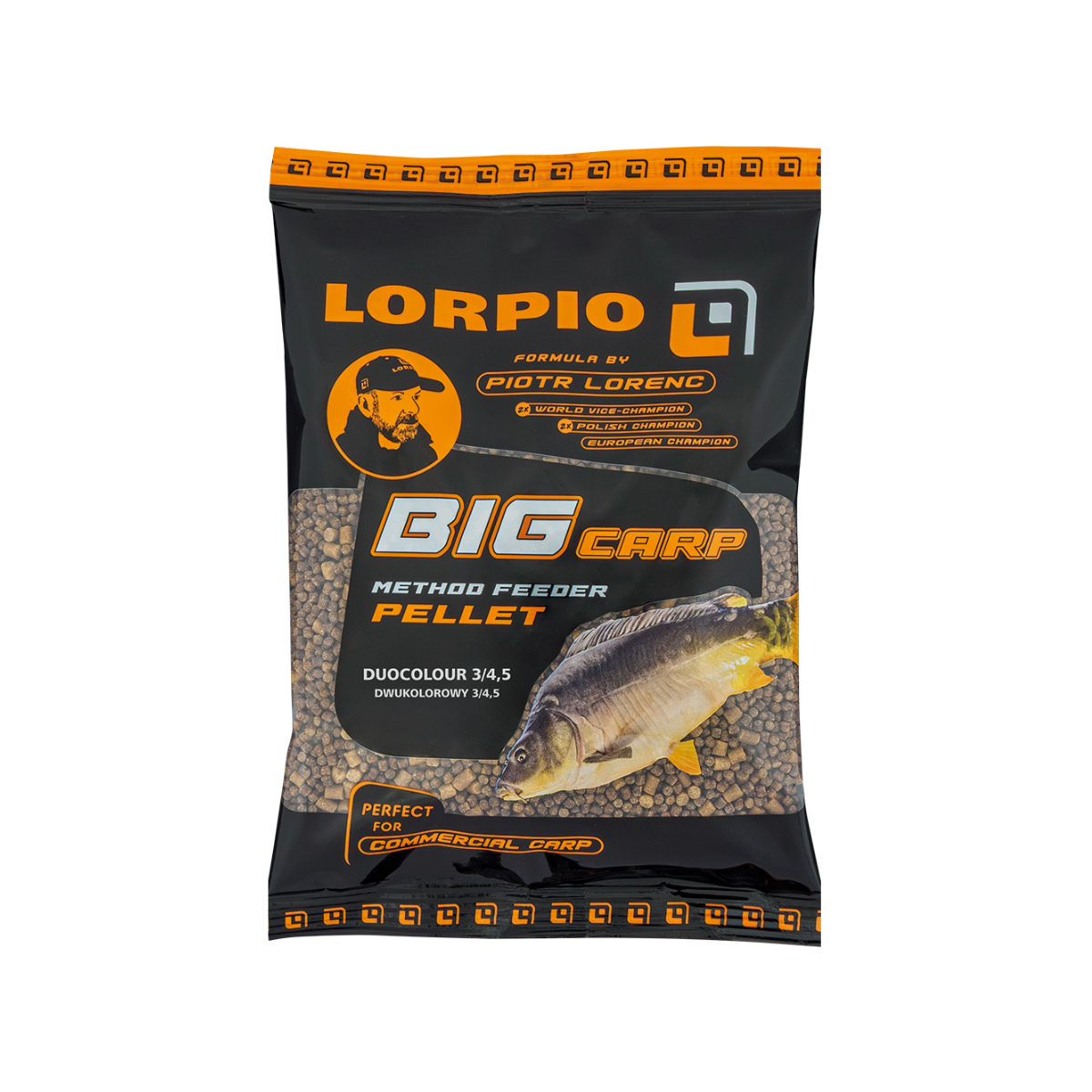 PELLET Lorpio BIG CARP DUOCOLOUR 700 g - 3,0mm/4,5mm - Halibut
