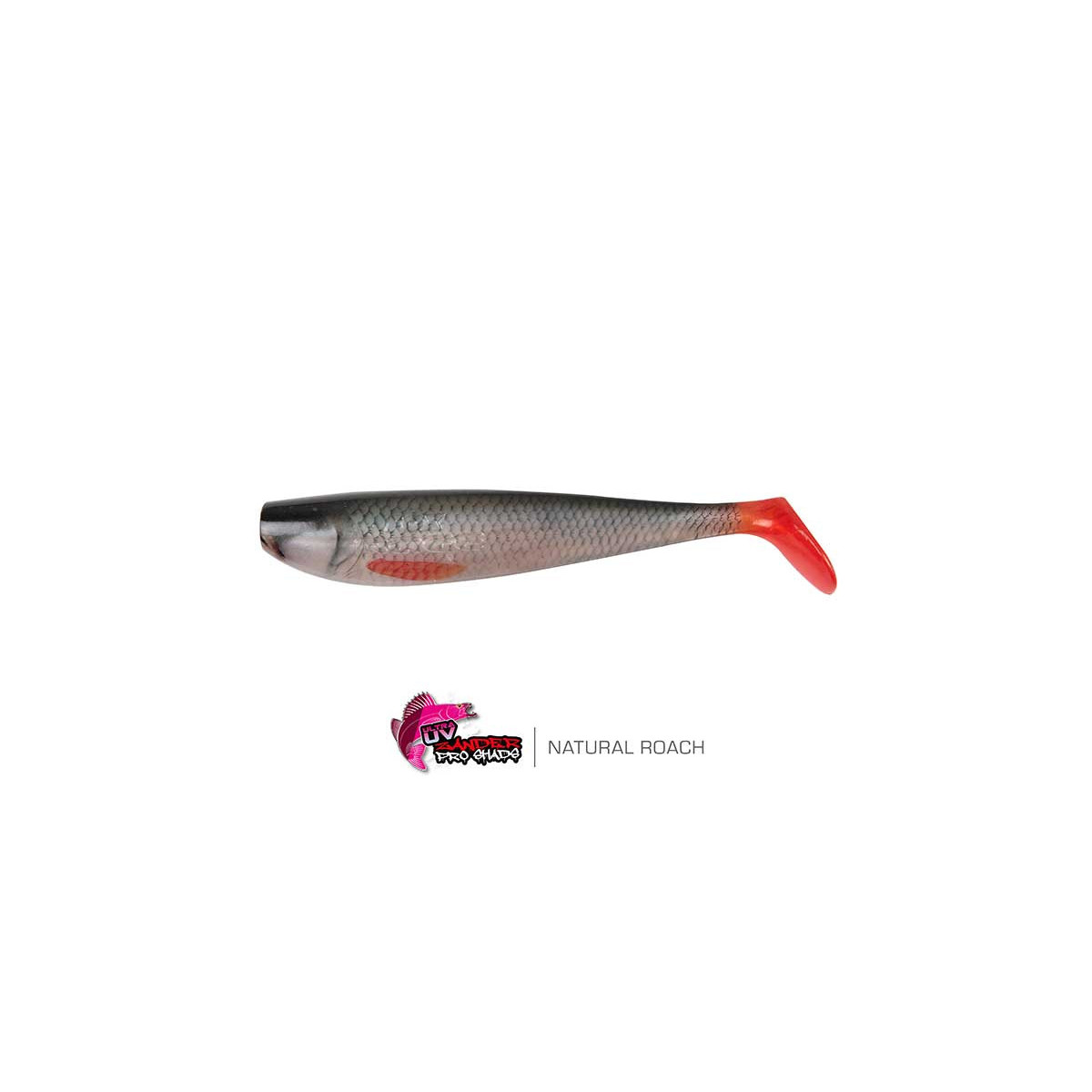 Fox Rage Zander Pro Shad 14cm - Ultra Natural Roach