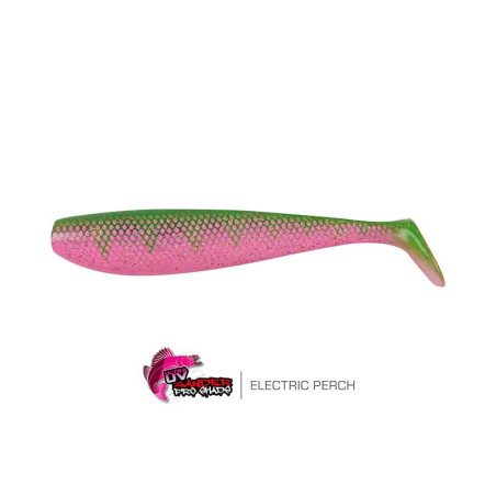 Fox Rage Zander Pro Shad 12cm / UV Electric Perch
