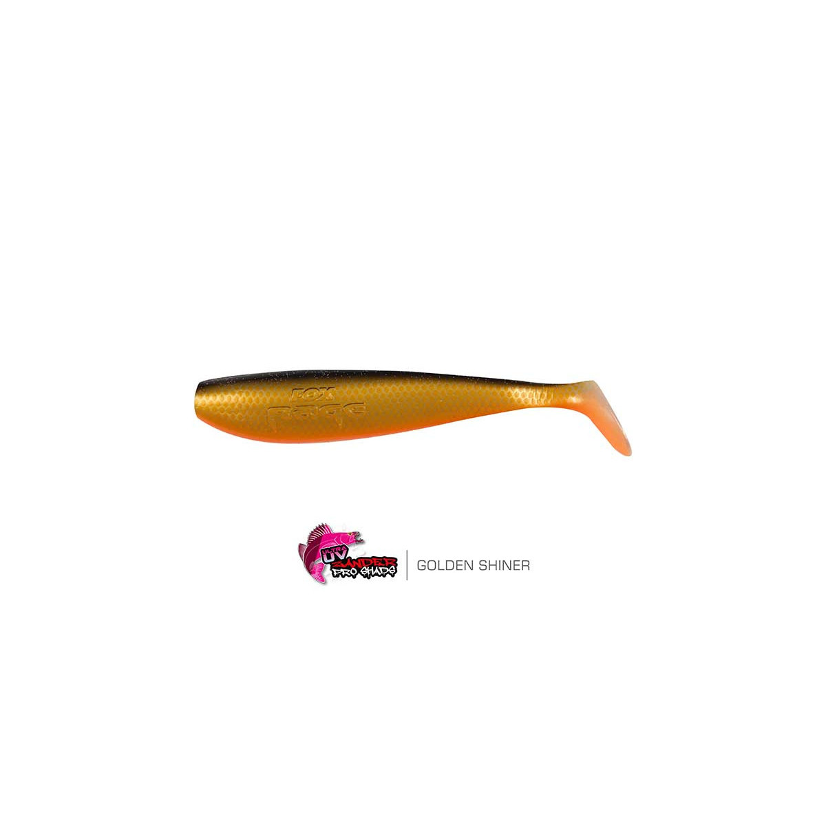 Fox Rage Zander Pro Shad 16cm - UV Golden Shiner