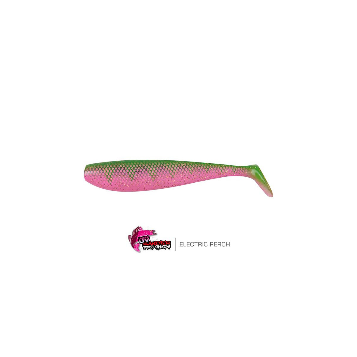Fox Rage Zander Pro Shad 16cm / UV Electric Perch