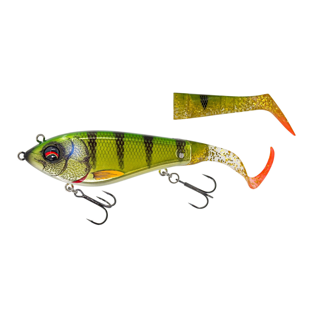 Przynęta Savage Gear Deviator Tail 16,5cm 48g SS Chrome Perch