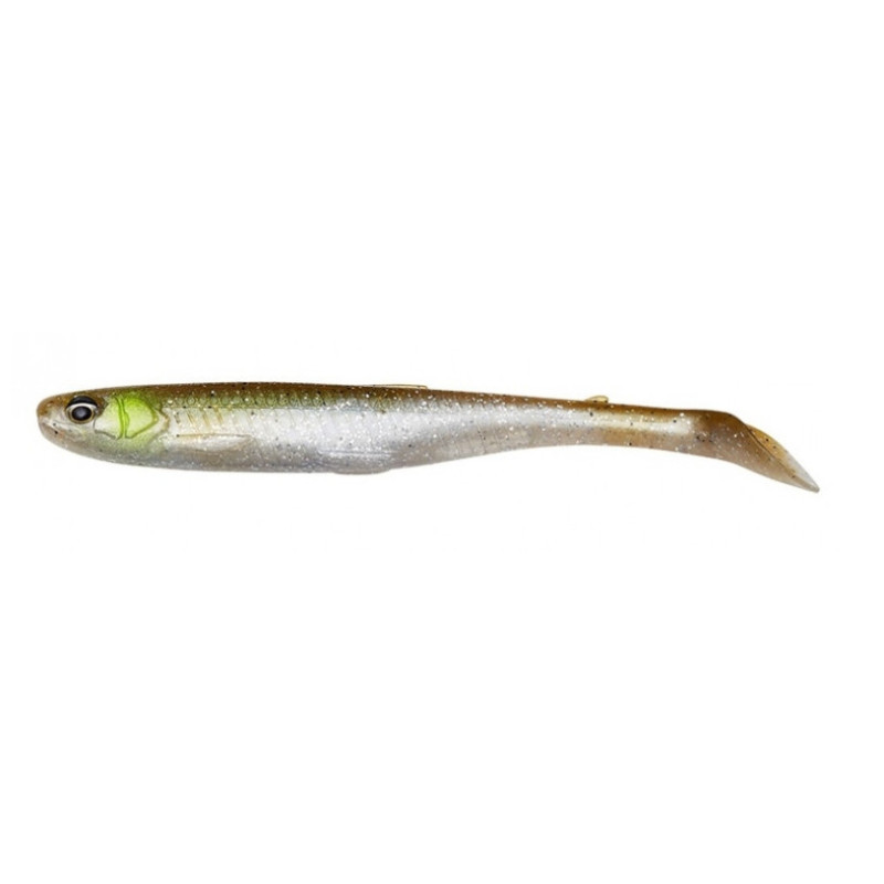 Przynęta Savage Gear Slender Scoop Shad 9cm - GREEN SILVER Przynęta Savage Gear Slender Scoop Shad 9cm - GREEN SILVER