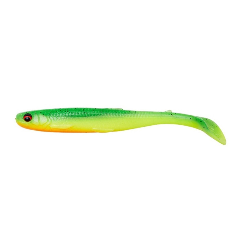 Przynęta Savage Gear Slender Scoop Shad 9cm - GREEN YELLOW Przynęta Savage Gear Slender Scoop Shad 9cm - GREEN YELLOW