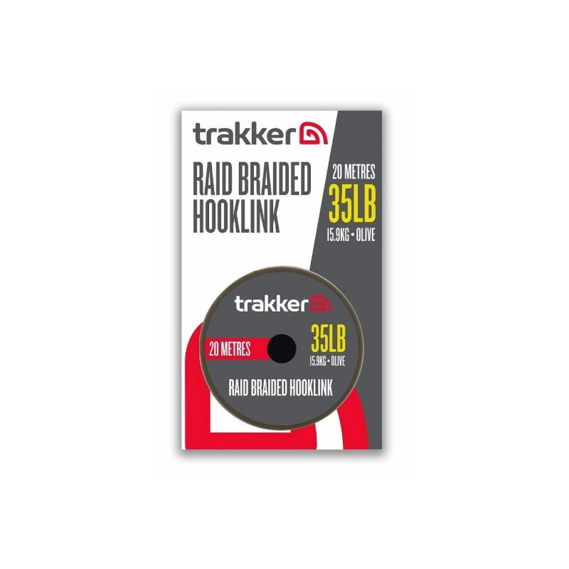 Plecionka Trakker Raid Braided Hooklink 20m / 35lb / 15,9kg