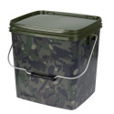 Wiadro z tacką Trakker Camo Square Container inc tray 13L Wiadro z tacką Trakker Camo Square Container inc tray 13L