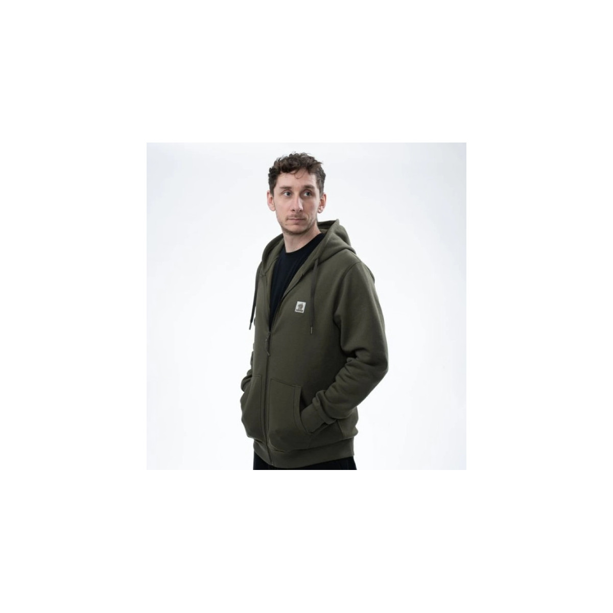 Bluza Nash Make It Happen Badge Zipped Hoody roz.XXL - Green Bluza Nash Make It Happen Badge Zipped Hoody roz.XXL - Green