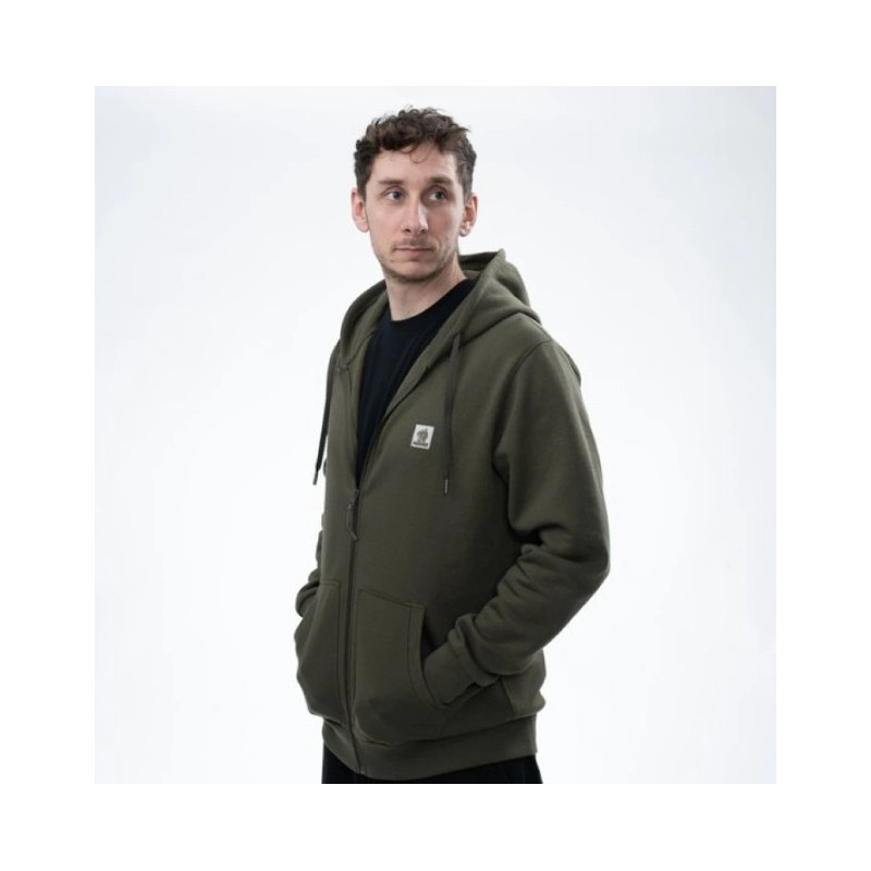 Bluza Nash Make It Happen Badge Zipped Hoody roz.XXL - Green Bluza Nash Make It Happen Badge Zipped Hoody roz.XXL - Green