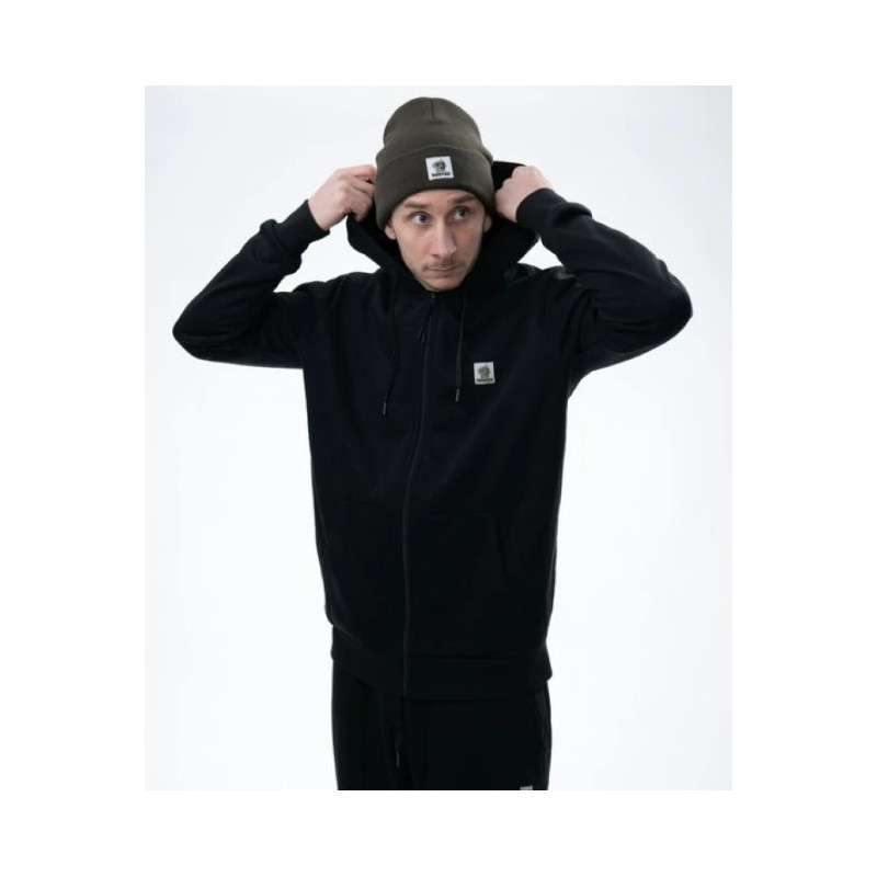Bluza Nash Make It Happen Badge Zipped Hoody roz.L - Black Bluza Nash Make It Happen Badge Zipped Hoody roz.L - Black