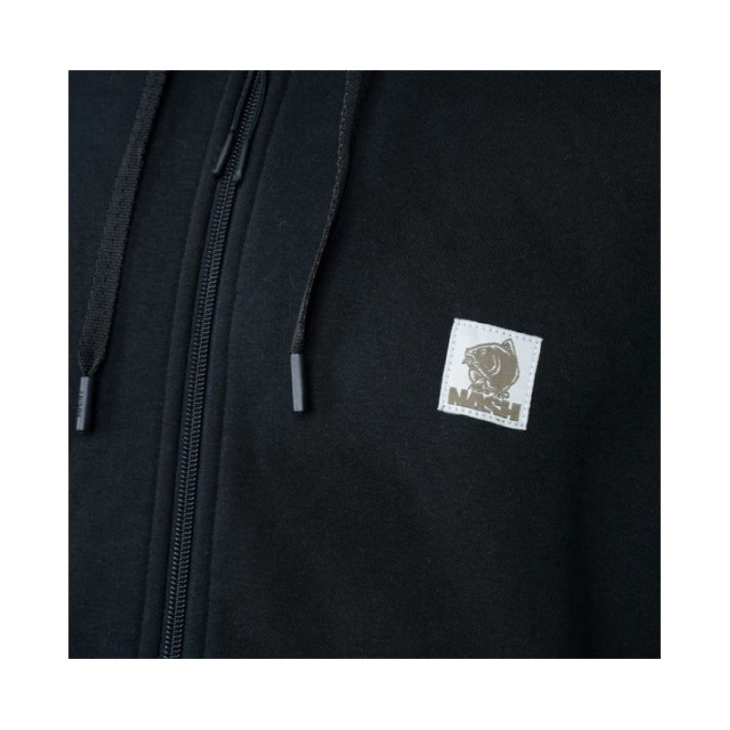 Bluza Nash Make It Happen Badge Zipped Hoody roz.M - Black Bluza Nash Make It Happen Badge Zipped Hoody roz.M - Black