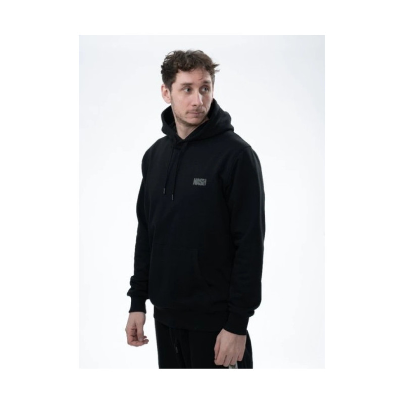 Bluza Nash Make It Happen Carp Logo Hoody roz.M - Black