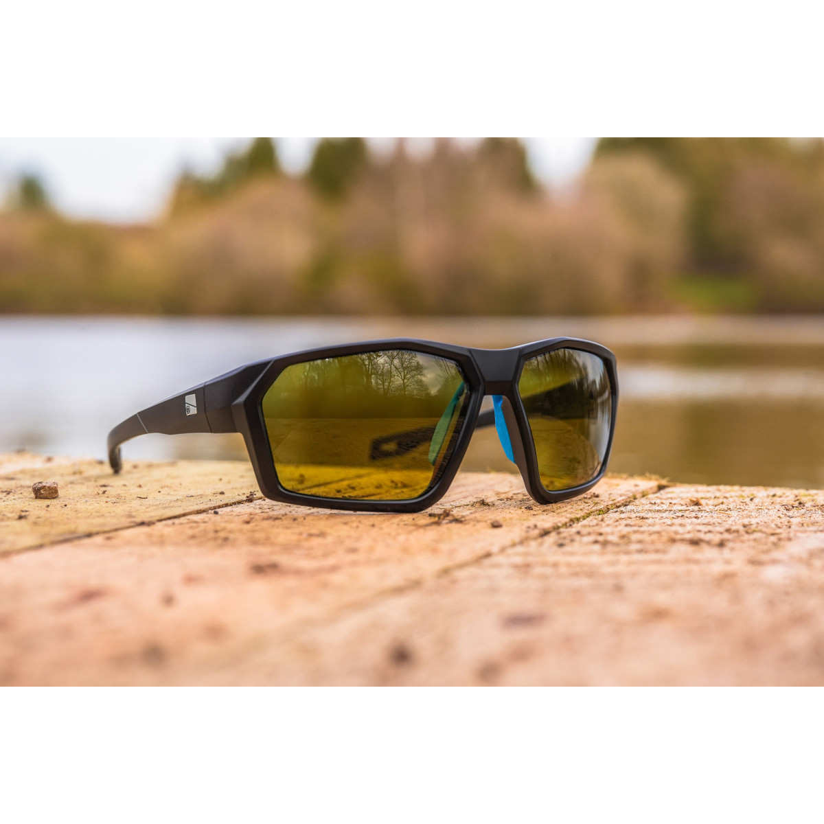 Okulary Preston Absolute Wrap Sunglasses - Amber Brown