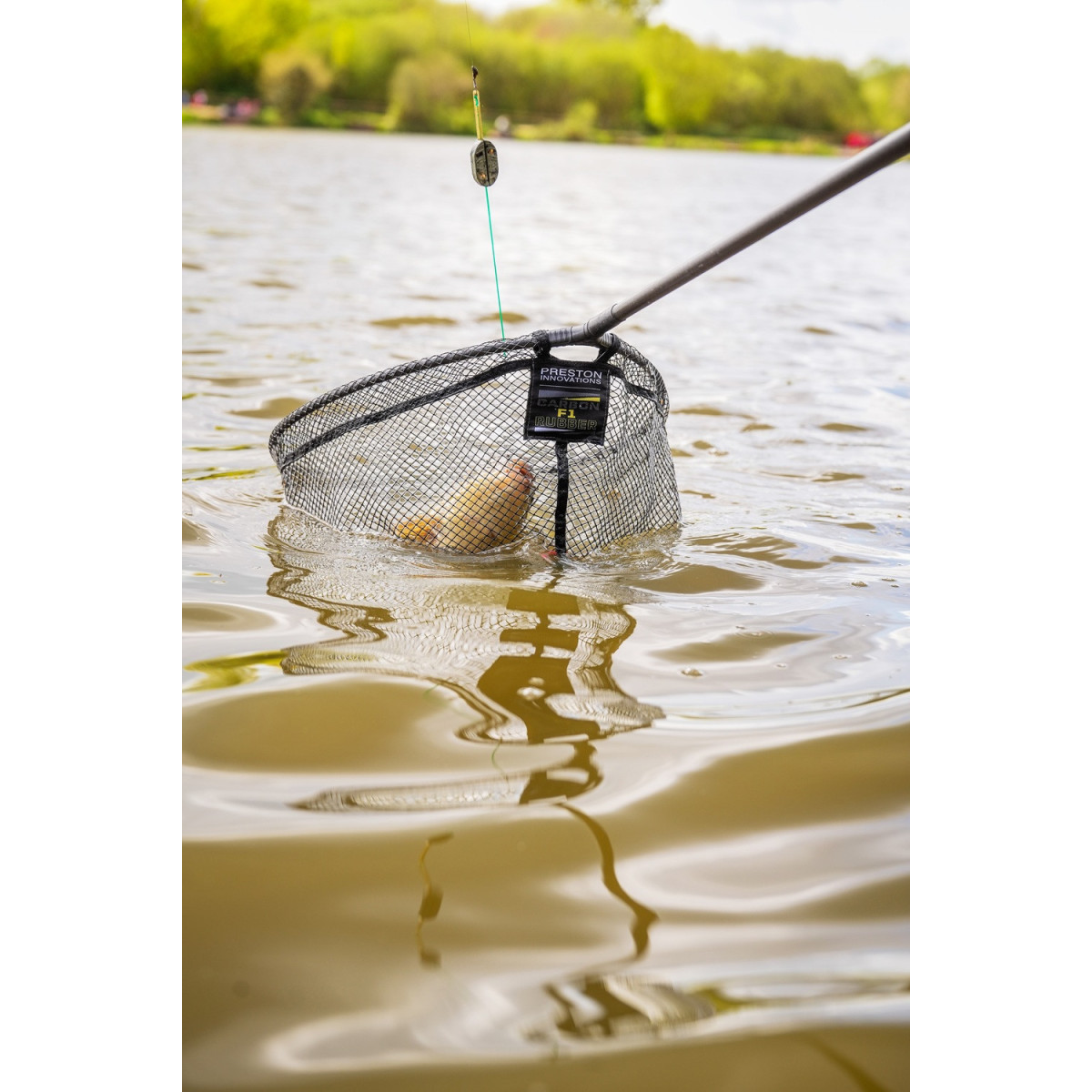 Kosz podbieraka Preston Carbon F1 Latex Landing Net - 18" Kosz podbieraka Preston Carbon F1 Latex Landing Net - 18"