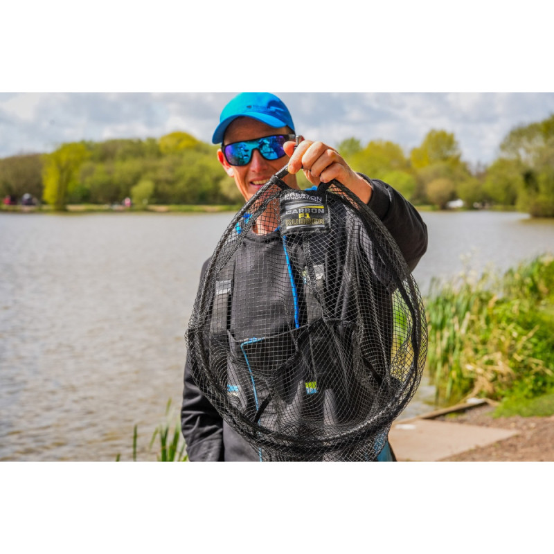 Kosz podbieraka Preston Carbon F1 Latex Landing Net - 18" Kosz podbieraka Preston Carbon F1 Latex Landing Net - 18"