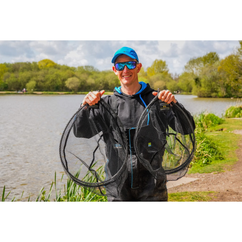 Kosz podbieraka Preston Carbon F1 Latex Landing Net - 18" Kosz podbieraka Preston Carbon F1 Latex Landing Net - 18"