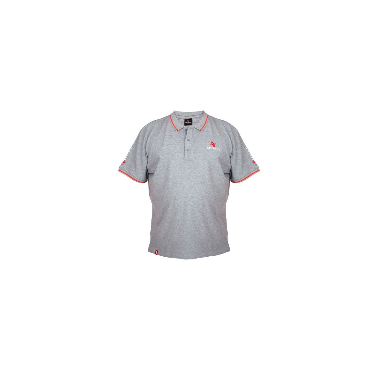 Koszulka Nytro LIGHT MARL GREY POLO SHIRT roz.XL