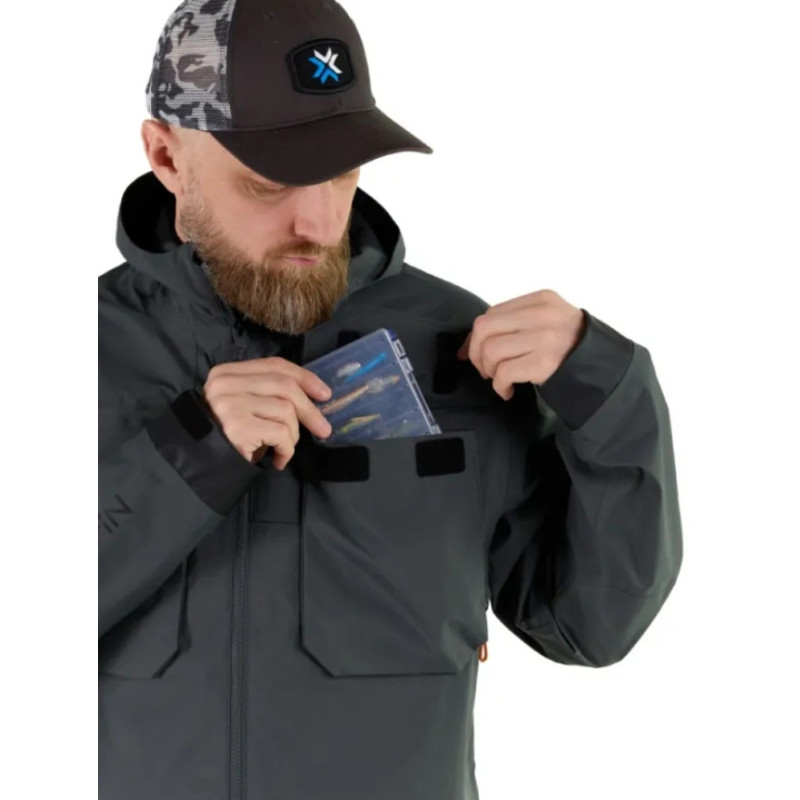 Kurtka Norfin Pilot Wading Jacket Gray roz.XXL Kurtka Norfin Pilot Wading Jacket Gray roz.XXL