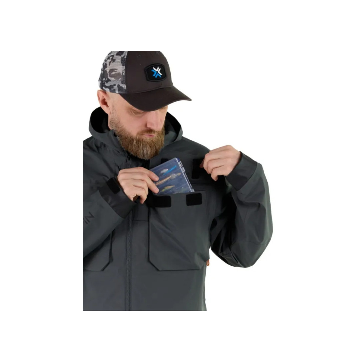 Kurtka Norfin Pilot Wading Jacket Gray roz.L Kurtka Norfin Pilot Wading Jacket Gray roz.L
