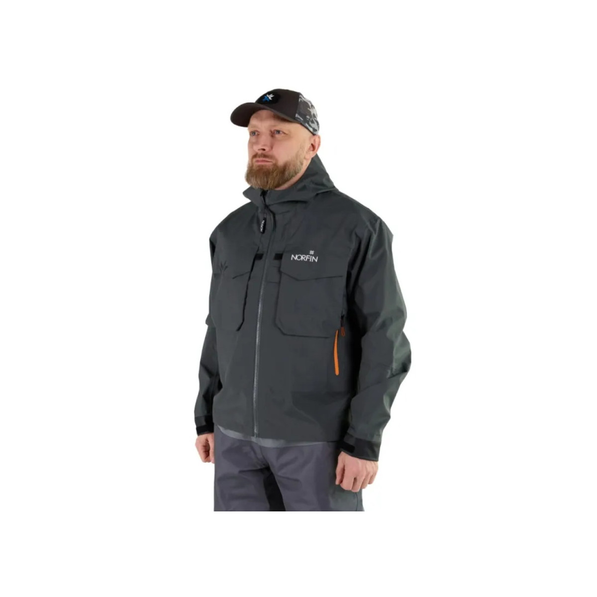 Kurtka Norfin Pilot Wading Jacket Gray roz.L Kurtka Norfin Pilot Wading Jacket Gray roz.L