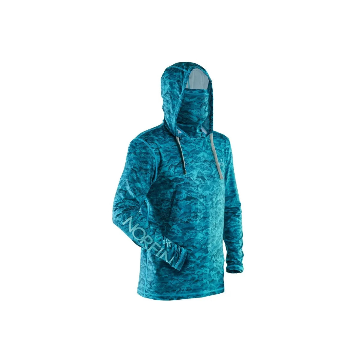 Koszulka Norfin Shirt Sun Pro Marlin Hoodie Green roz.L