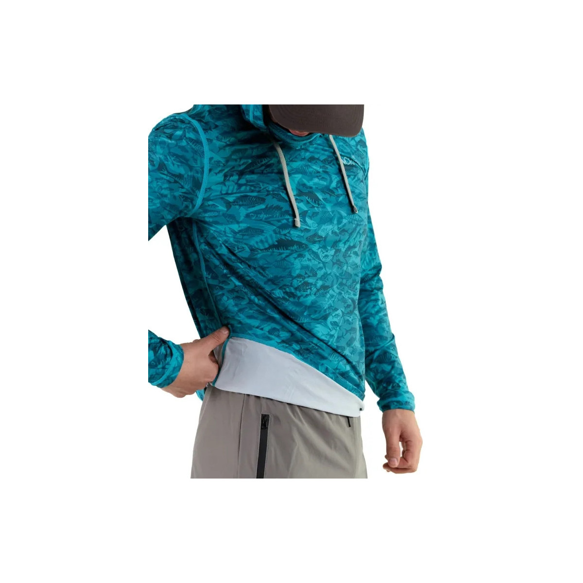 Koszulka Norfin Shirt Sun Pro Marlin Hoodie Green roz.XL Koszulka Norfin Shirt Sun Pro Marlin Hoodie Green roz.XL