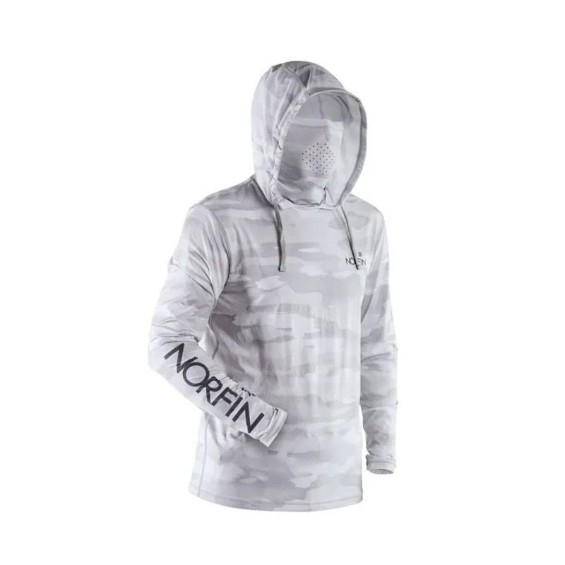 Koszulka Norfin Shirt Sun Pro Guard Hoodie Gray roz.M Koszulka Norfin Shirt Sun Pro Guard Hoodie Gray roz.M