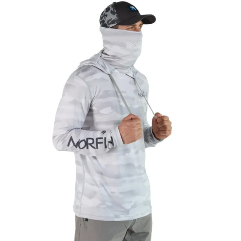 Koszulka Norfin Shirt Sun Pro Guard Hoodie Gray roz.M Koszulka Norfin Shirt Sun Pro Guard Hoodie Gray roz.M