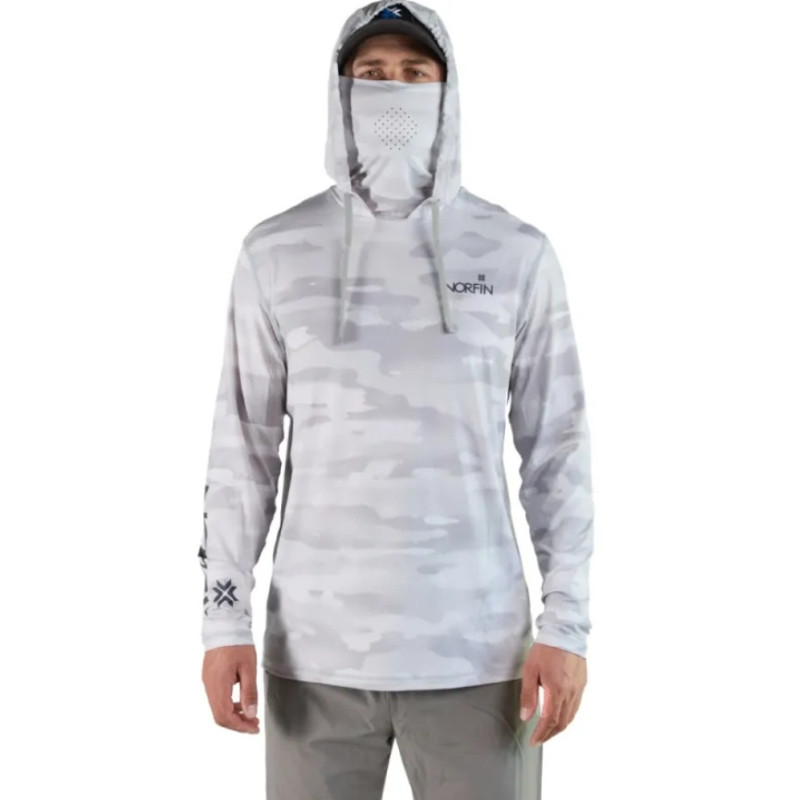 Koszulka Norfin Shirt Sun Pro Guard Hoodie Gray roz.M Koszulka Norfin Shirt Sun Pro Guard Hoodie Gray roz.M