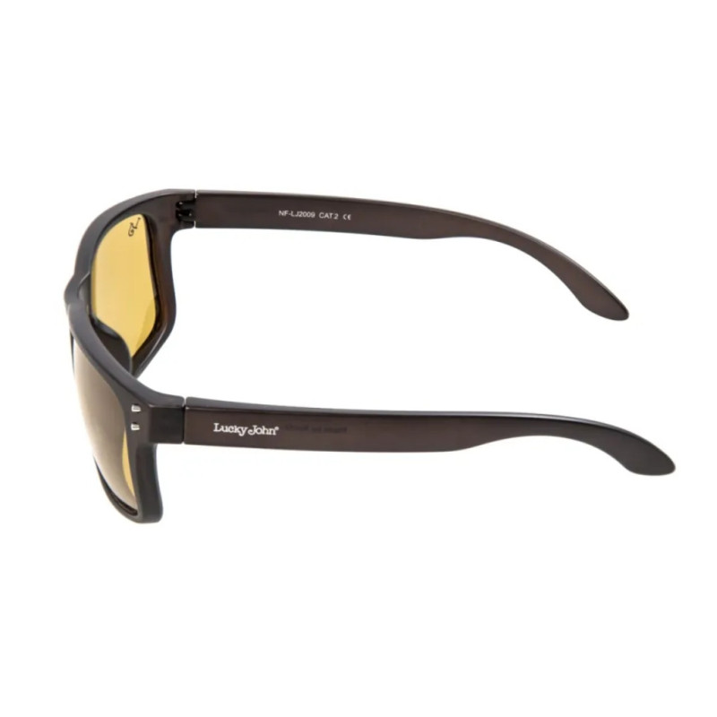 Okulary Lucky John Polarized Sunglasses Floating - Yellow Lens