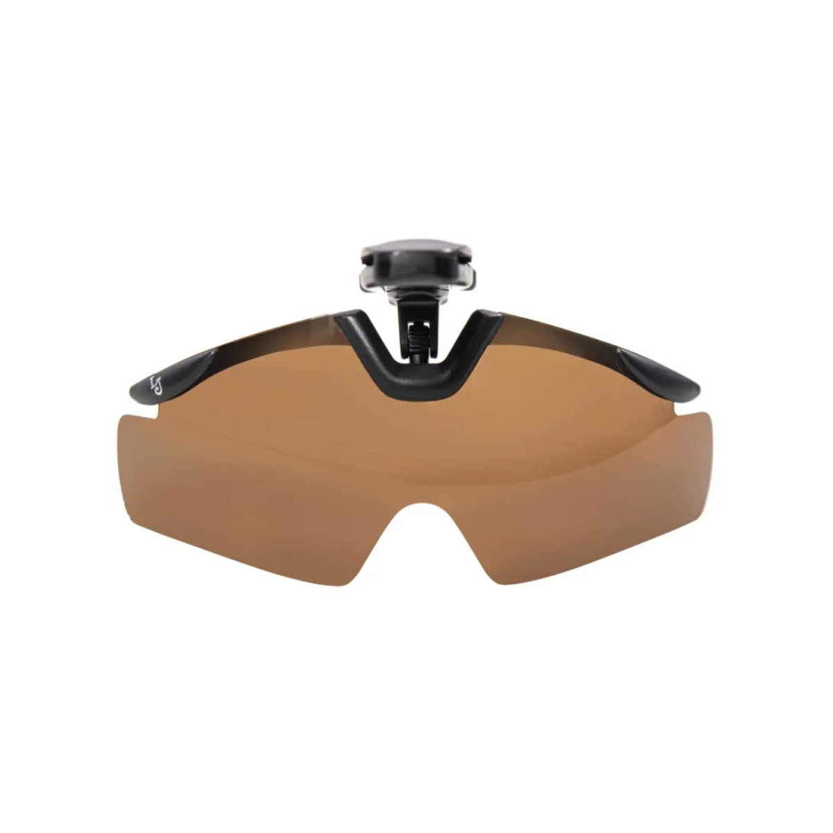 Okulary Norfin for Lucky John Polarized Clip-on Sunglasses 10 - Brown Lens