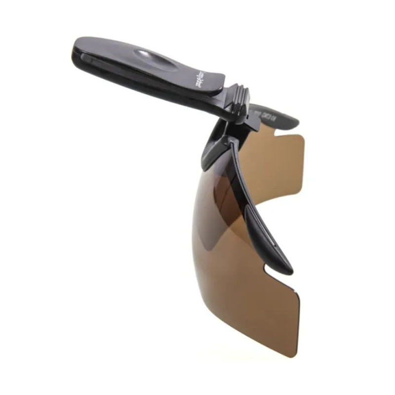 Okulary Norfin for Lucky John Polarized Clip-on Sunglasses 10 - Brown Lens Okulary Norfin for Lucky John Polarized Clip-on Sunglasses 10 - Brown Lens