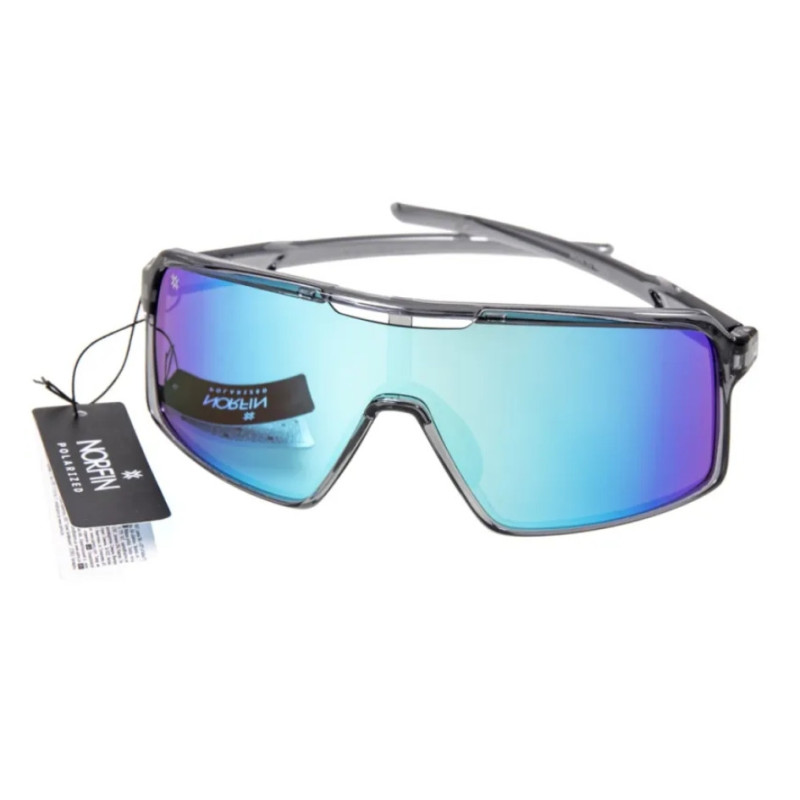 Okulary Norfin blue REVO 16 - szary / niebieska powłoka lustrzana Okulary Norfin blue REVO 16 - szary / niebieska powłoka lustrzana