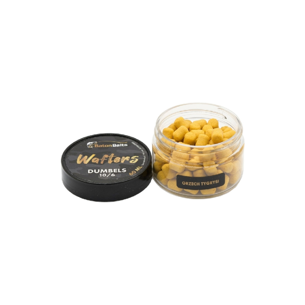 Przynęta Dumbels Baton Baits 10/6mm - Orzech Tygrysi Przynęta Dumbels Baton Baits 10/6mm - Orzech Tygrysi