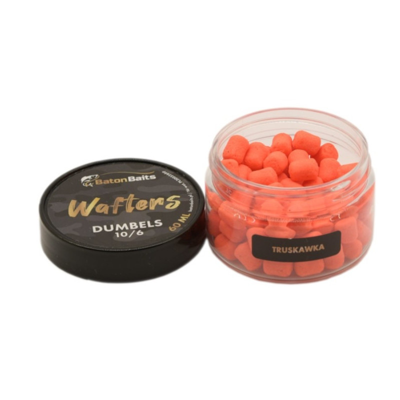 Przynęta Dumbels Baton Baits 10/6mm - truskawka