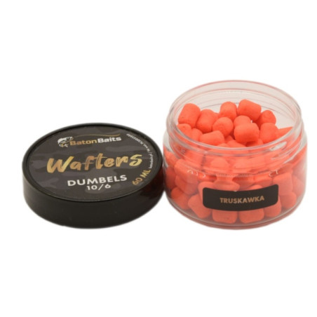 Przynęta Dumbels Baton Baits 10/6mm - truskawka Przynęta Dumbels Baton Baits 10/6mm - truskawka