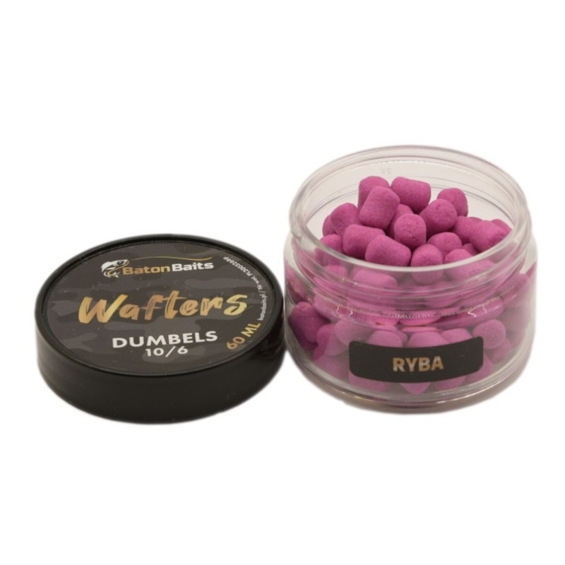Przynęta Dumbels Baton Baits 10/6mm - ryba Przynęta Dumbels Baton Baits 10/6mm - ryba