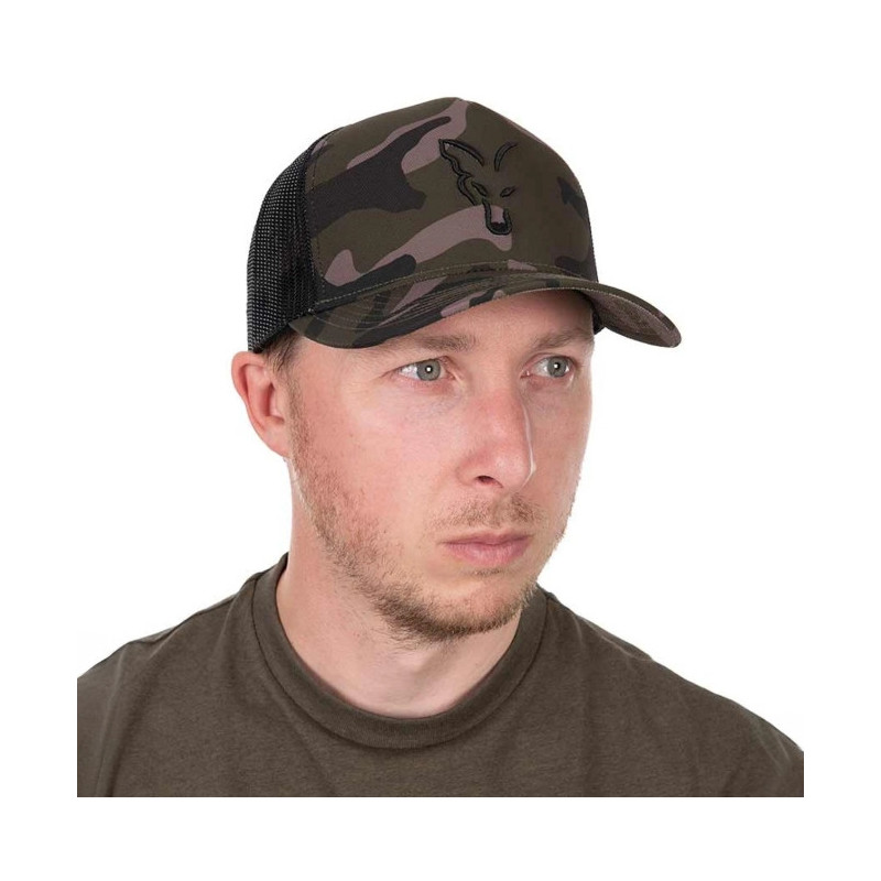 Czapka Fox Black Camo Trucker Czapka Fox Black Camo Trucker