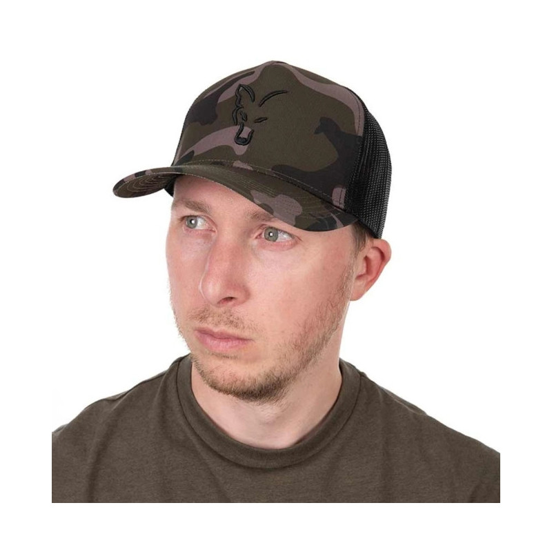 Czapka Fox Black Camo Trucker Czapka Fox Black Camo Trucker