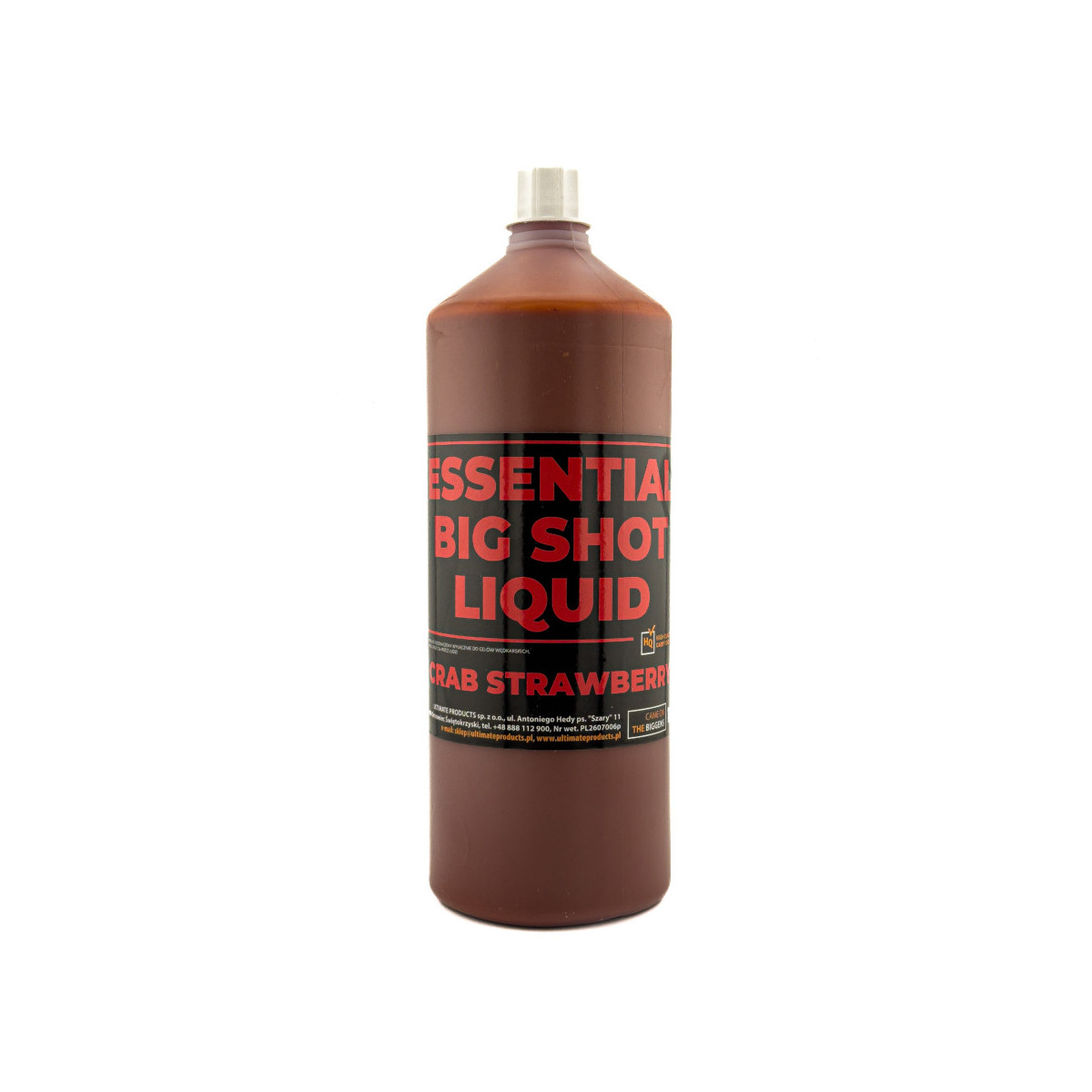 The Ultimate Essential Big Shot Liquid CRAB STRAWBERRY - 1L The Ultimate Essential Big Shot Liquid CRAB STRAWBERRY - 1L