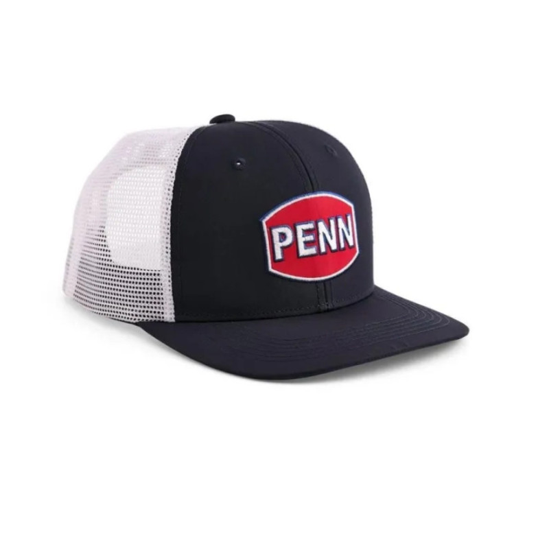 Czapka z daszkiem Penn Performance Trucker Cap - Navy White Czapka z daszkiem Penn Performance Trucker Cap - Navy White