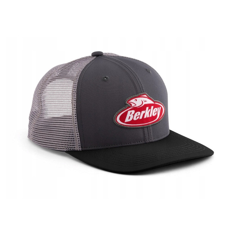 Czapka Berkley Performance Trucker Char - Black/Grey