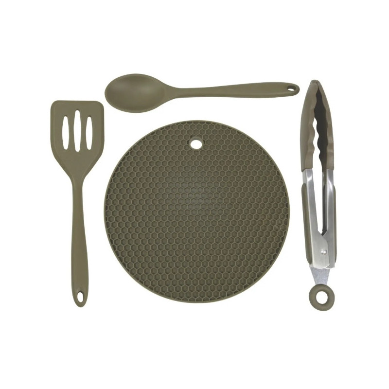 Zestaw kuchenny Trakker Armolife Silicone Utensil Set Zestaw kuchenny Trakker Armolife Silicone Utensil Set