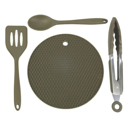 Zestaw kuchenny Trakker Armolife Silicone Utensil Set Zestaw kuchenny Trakker Armolife Silicone Utensil Set