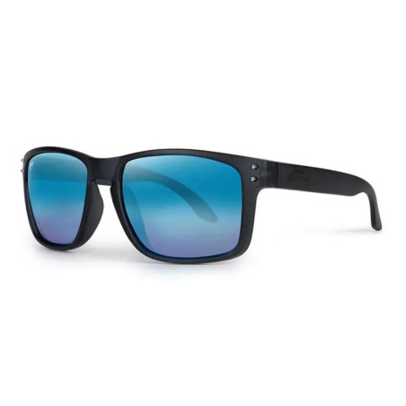 Okulary Fox Rage Transparent Black Brown Lens Mirror Blue Eyewear