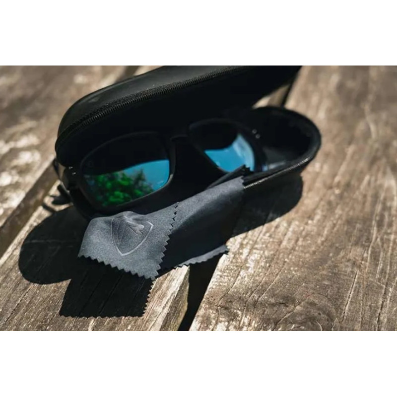 Okulary Fox Rage Transparent Black Brown Lens Mirror Blue Eyewear Okulary Fox Rage Transparent Black Brown Lens Mirror Blue Eyewear