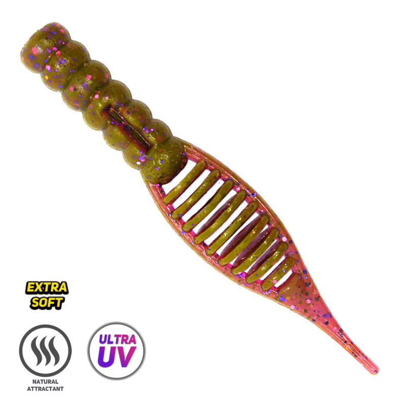 Przynęta gumowa FishMagnet Gin 1,6" kolor: 003 Cameleon