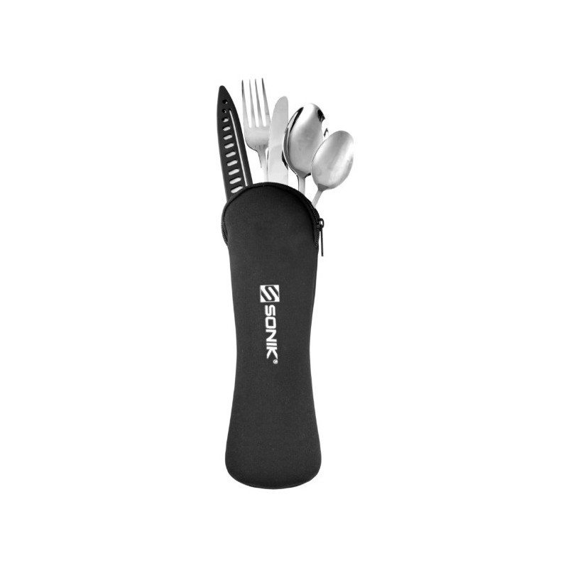 Komplet sztućców w pokrowcu Sonik Sizzla Cutlery Set Komplet sztućców w pokrowcu Sonik Sizzla Cutlery Set